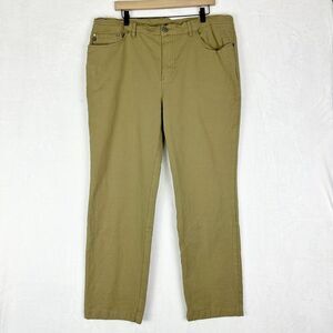 Free Fly Stretch Canvas 5 Pocket Pants Size 40x32 Kahaki Tan Cotton Bamboo